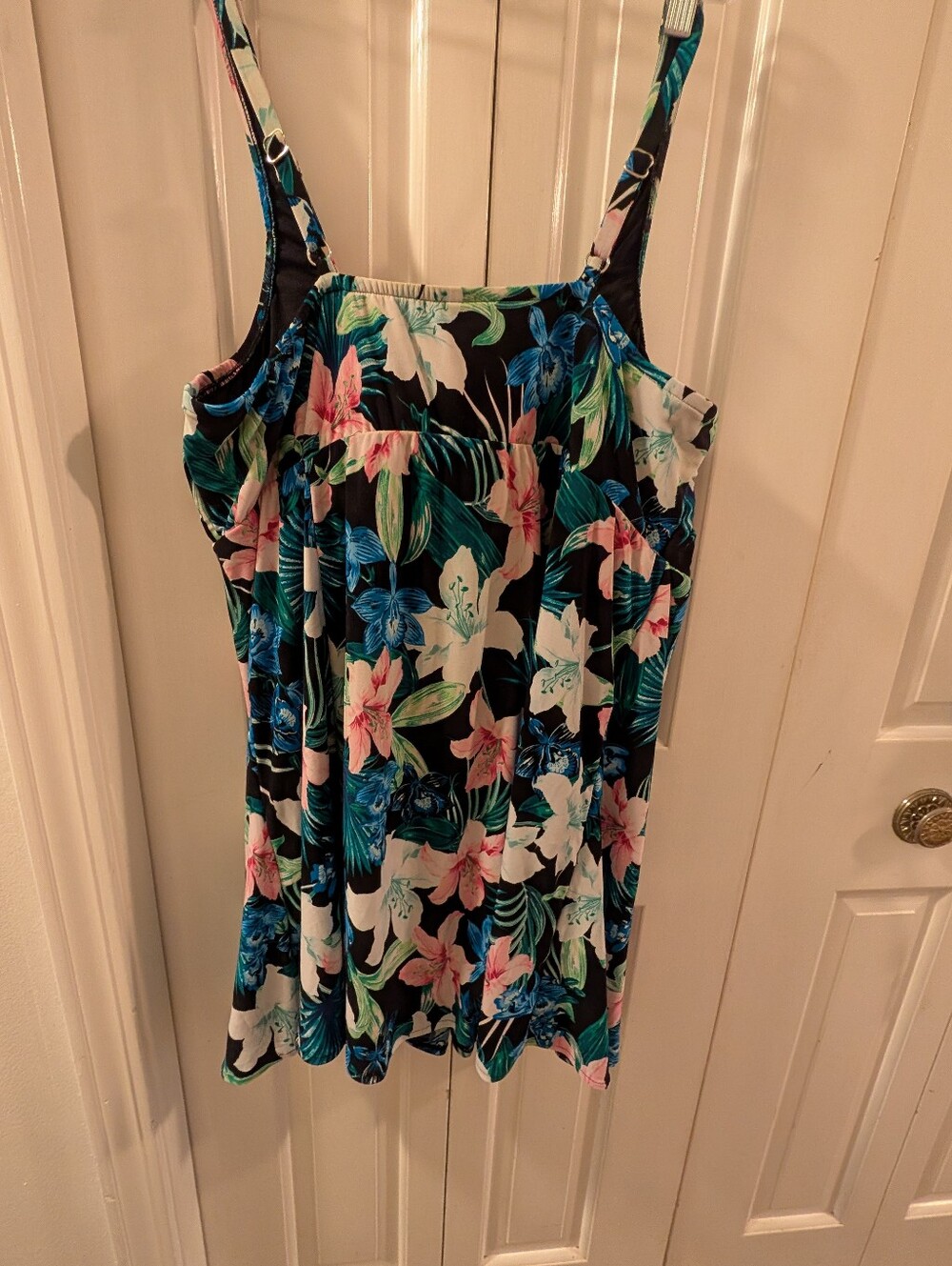 Bai Harbor Swim One Piece Woman's Floral Swimsuit Size 20W